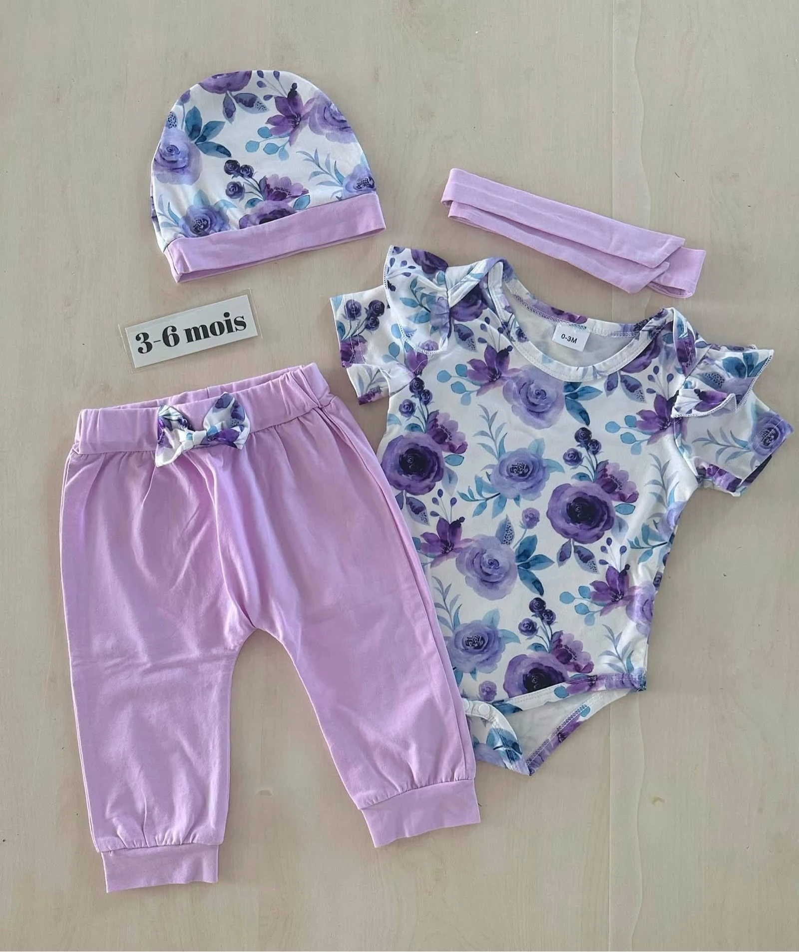 Ensemble bébé fille fille 3/6 mois 